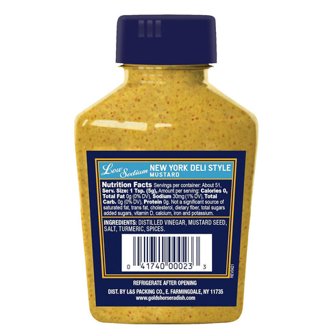 Paesana 10 Golds Low Sodium New York Deli - Kosher Certified, Gluten Free, Fat Free, Only Calories per Serving - Made