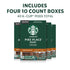 40 Starbucks K-Cup Coffee Pods, Medium Roast Hot or Iced Coffee, Pike Place Roast, Keurig Pods