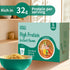 (32g) Pack, 16 Packs, VOLO VERO Drinkable Konjac Jelly and High Protein Ramen Soup Cup Variety Plant-Based, Vegan, Low