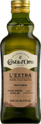Costa D'Oro - L' EXTRA - UNFILTERED - Extra Virgin Olive Oil,