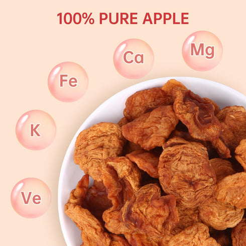 Ternio 14.21 oz (400 Deliciously Chewy Dried Apples - g) - No Sugar Added, No Additives Apple Chips, Dried Fruit |