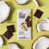70% 6 Pack Theo Chocolate Coconut Organic Dark Chocolate Bar, Cacao, | Vegan, Fair Trade