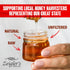 32 Oz 100% Packed Zeigler's Florida Local Honey, Pure, Raw & Unfiltered Honey All-Natural, with Nutrients Great