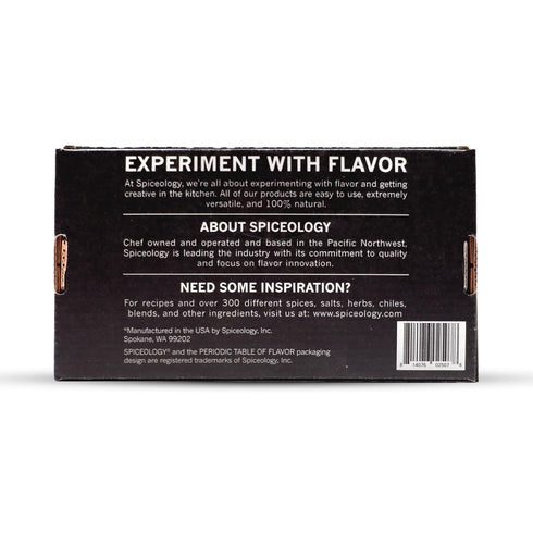 Set Set 6 Spiceology - Gourmet Luxe Infused Salt Sampler Gift - of - Flavors Include: Fleur de Sel, Espresso, Lime