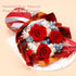 Jtoder Forever Flowers for Delivery, Preserved Flower Bouquets, Long Lasting Red Roses, Gifts Bouquet for Mother Wife
