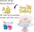 Gold Glitter 31st Birthday Cake Topper - Cheers to 31 Years Party Supplies - Happy 31 Sign Decoration