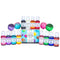 Chefmaster 12 Bottle Set of Candy Colors, True-Tone Shades, Oil-Based, Professional-Grade Dye,