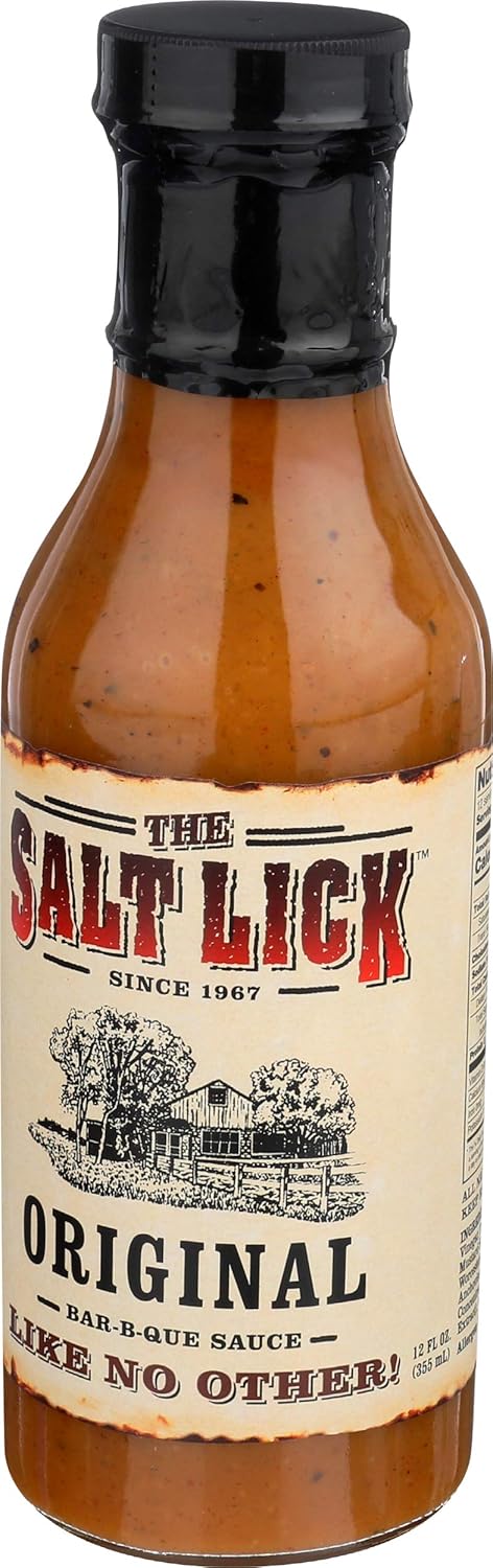 Salt Like BBQ Sauce, Original Recipe, 12 oz