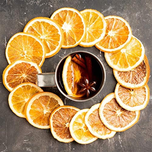 Noble Createaprototype (500g/17.63oz) Dried Orange Slices, Low temperature drying Handmade Fruit Tea, Edible Edible