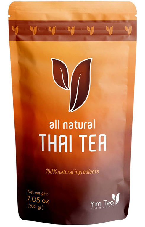 Yim Tea Co. Yim Thai Tea - 100% Natural Loose Leaf Mix - No Artificial