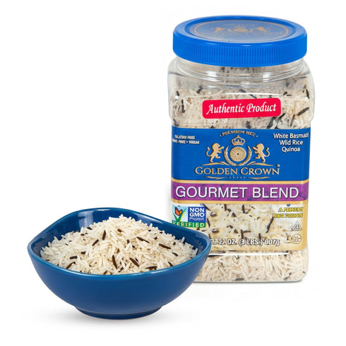 Golden Crown 3-in-1 Multigrain Blend with White Basmati, Wild Rice & Quinoa