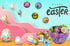 Fruidles Easter Double Crisp Bunny Munny Milk Chocolate, Half-Pound Happy Easter Day Coins, Party Bag Fillers
