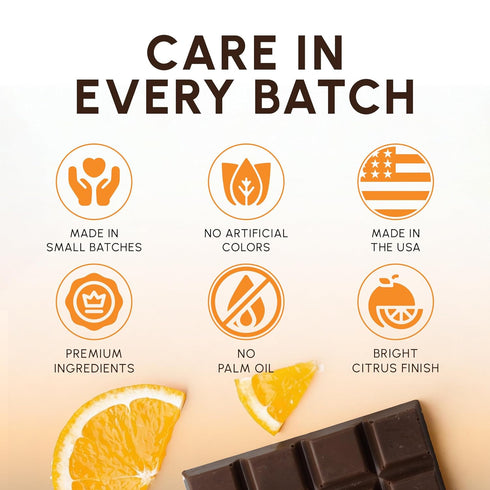 7 OZ Snackathon Dark Chocolate Orange Sticks, Resealable Bag, Soft Chewy Orange Jelly Centers Covered In Rich Dark