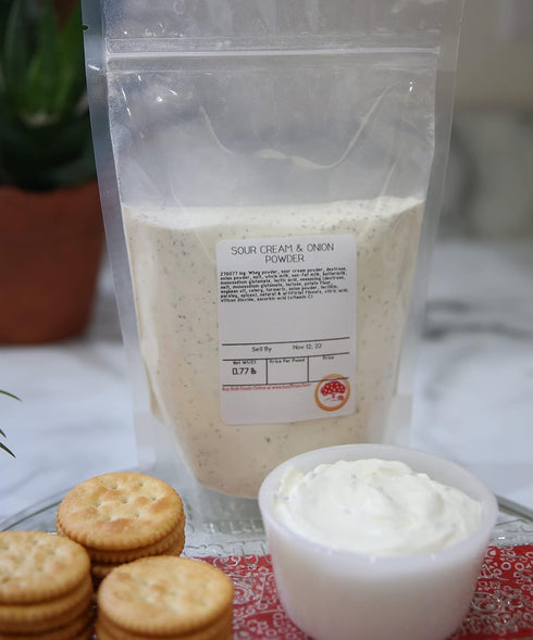Sour Cream & Onion Seasoning Powder, 12 Oz Bag