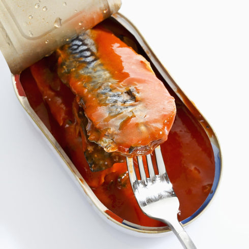 3, 4.4 oz (Pack 3) Sanniti Mackerel Fillets in a Rich Tomato Sauce | Super Food | High in Protein | High in Omega