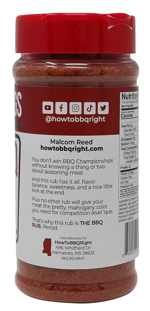 11 oz Killer Hogs The BBQ Rub, Championship Barbecue Grill and Smoking Seasoning, Spice Blend for Beef, Steak, Ribs
