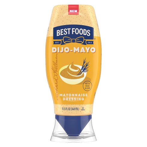 Best Foods Dijo-Mayo Smooth & Savory Mayonnaise Dressing for Fries, Burgers, Potato