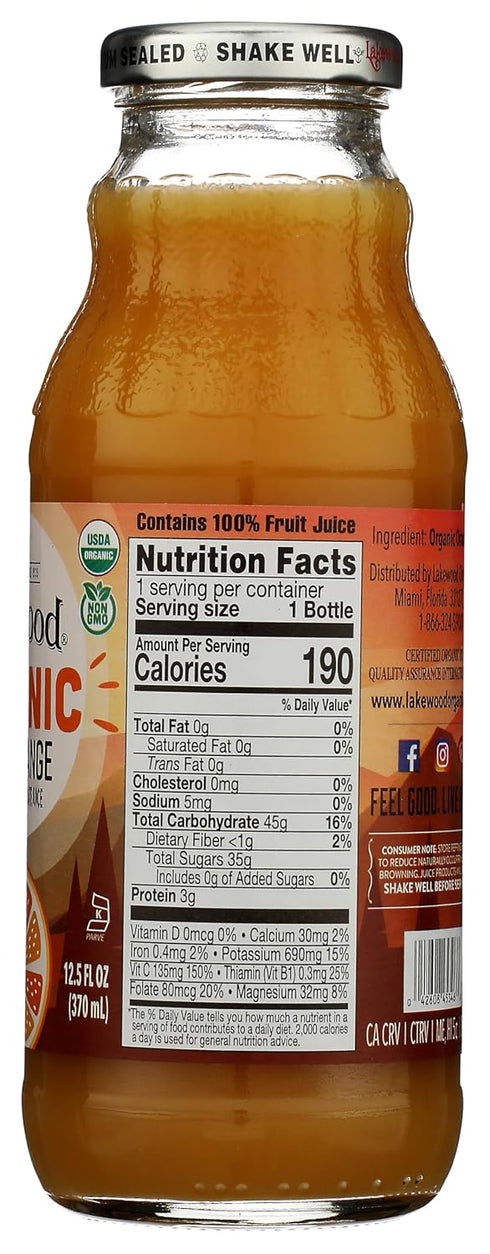 12.5 LAKEWOOD Juice Orange ORG, FO