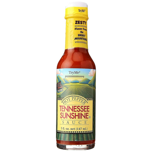 Try Me Tennessee Sunshine Hot Pepper Sauce, 5oz Bottle (Pack of 3)