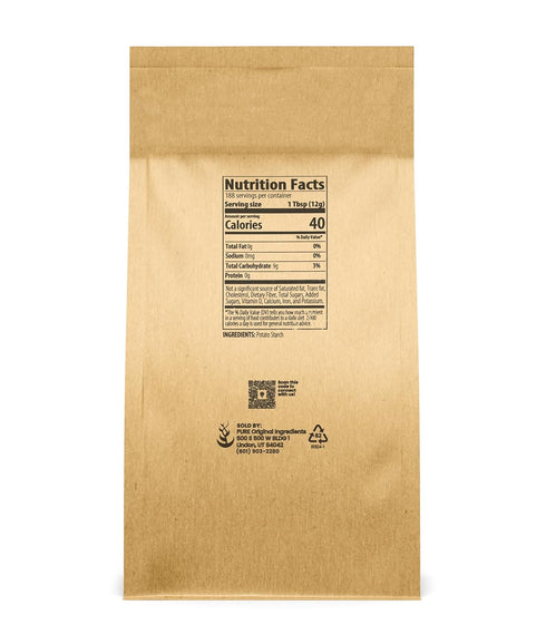 (80 Pure Original Ingredients Potato Starch Thickener For Sauces, Soup, & Gravy Ounce)