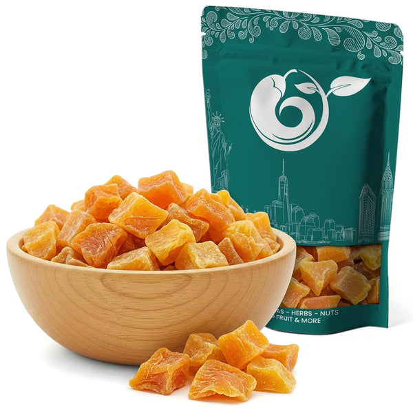 NY Spice Shop Dried Mango Diced with SO2-5 Pound Dehydrated Mangos Dice