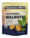 Wilderness Poets California Walnuts - Organic, Raw, Chandler Heirloom Variety - Golden,