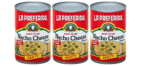 La Preferida Zesty Nacho Cheese Sauce (Bold & Creamy Canned Nacho Cheese)