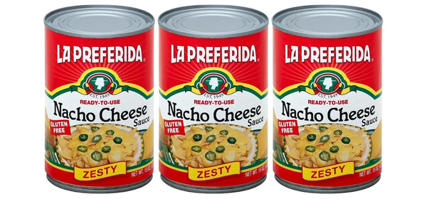 La Preferida Zesty Nacho Cheese Sauce (Bold & Creamy Canned Nacho Cheese)