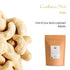 Whole Cashew Organic Nut - Unroasted and Unsalted - Organic Cashews Unsalted Cashew Unroasted Nuts