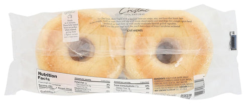 Euro Classic Imports 4 Count, 7.76 OZ Cristal Bagel Bun