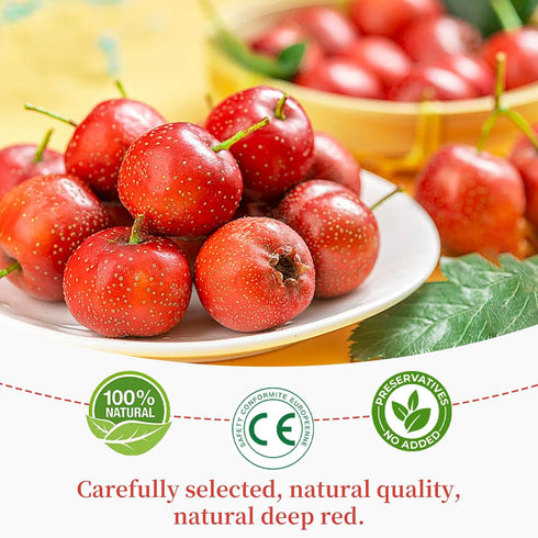 4.2oz/120g Baihuatang Natural Dried Hawthorn Slices Hawthorn Berries Hawthorn Berry tea Hawthorn Slices Shanzha