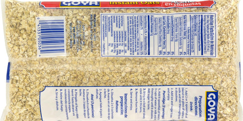 12 (Pack 12) Goya Foods Instant Oats, Ounce