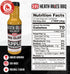 80+ 12 oz Heath Riles BBQ Apple Habanero BBQ Glaze Apple BBQ Sauce, Sweet & Spicy Rib Glaze for Pork Butt, Ham Glaze