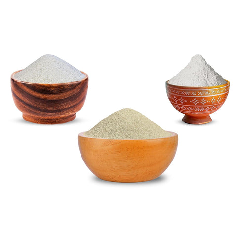 3 Packs-3lb, Nafajama Premium Fonio Variety Pre-cooked Fonio Grain, Roasted Fonio Grain Organic & Toasted Fonio Flour |