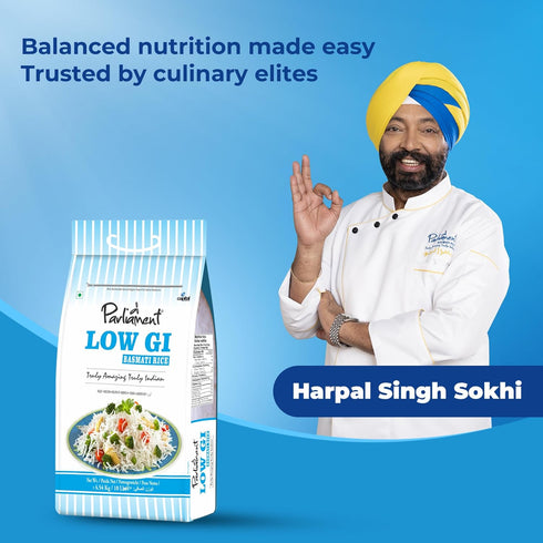 Parliament 10lb Diabetic Friendly Basmati Rice w/Lower G.I. Index Value