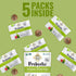 (6 (5) 1.76oz Packs ORGANIC Prebiotic Dried Figs - Sunny Fruit - bags) - Portion per Bag | High Fiber Dried Fruit | No