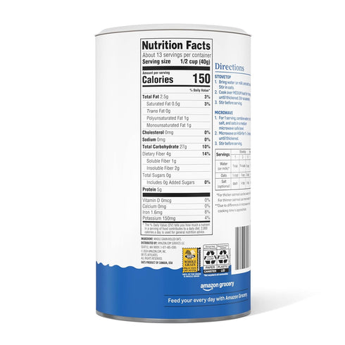 18 Oz Amazon Grocery, Quick Cook Oats