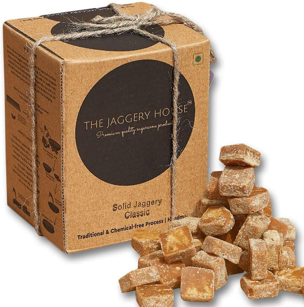 SENTA Solid Jaggery- Classic | 100% Natural | No Essence | No Preservatives