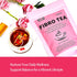 10 Hiberbs Fibro Tea, Teabags, Herbal Tea for Women Daily Wellness, Organic Herbal Blend with Brown Sugar & Flos