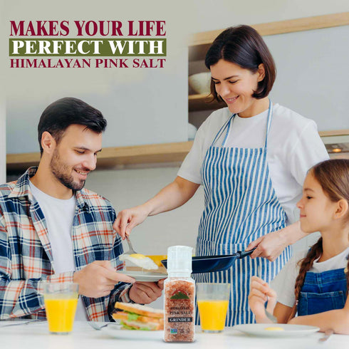 13 Oz Himalayan Chef Pink Himalayan Salt Coarse Grain for Refill Grinders