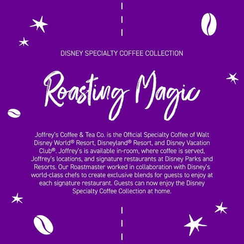2.0 24 Count) Joffrey's Coffee - Disney French Roast Blend, Artisan Dark Roast, Arabica Coffee Beans, Full-Bodied