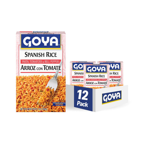 Goya Foods Spanish Rice Mix, 7 Ounce (Pack of 12)