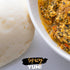 Spicy Yum! 3 lbs Pounded Yam Flour | Poundo Yam | Smooth Swallow for Fufu, African Soups & Traditional Meals |