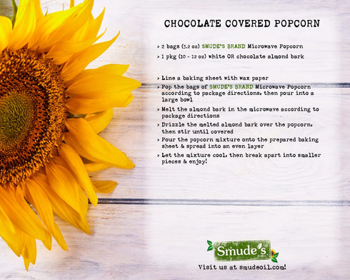 Smude's Brand All Natural Microwave Popcorn - Blend of White & Yellow Popcorn, Healthy Snack, Gluten Free, Vegan