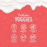 21oz (30 0.7oz) Pack 3 Nature's Garden Probiotic Strawberry Yoggies x of - Strawberry Yogurt-Covered Fruit Bites, High