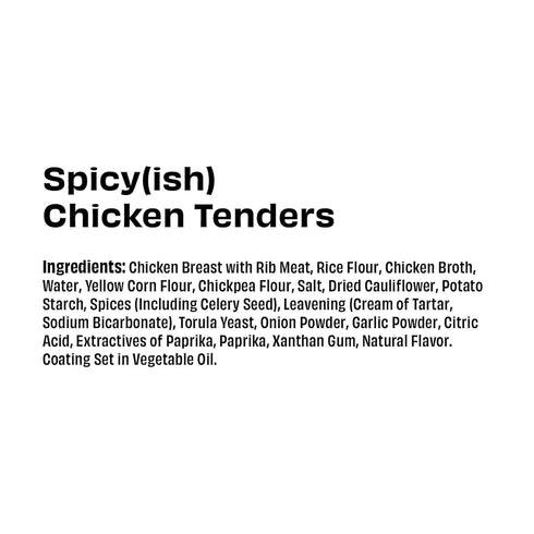 Frozen All-Natural Spicy Chicken Tenders - Gourmet Food