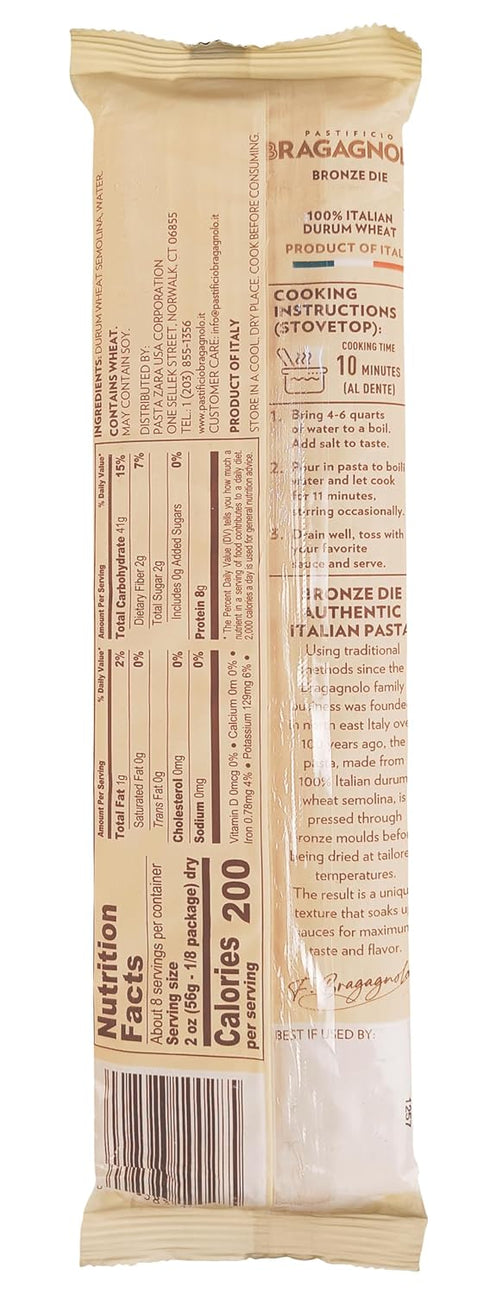 811 100% (1 Pastificio Bragagnolo, Linguine Bronze-Drawn, Italian Pasta, Made with Durum Wheat Semolina Flour, Non GMO