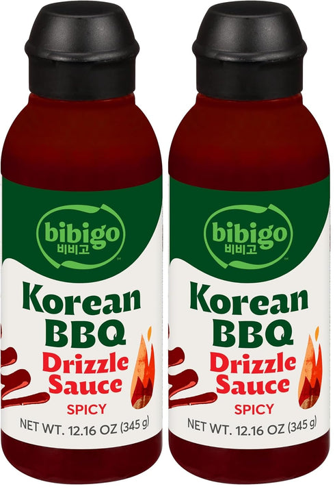 Bibigo Spicy Korean BBQ Drizzle Hot Sauce - 12 Pack