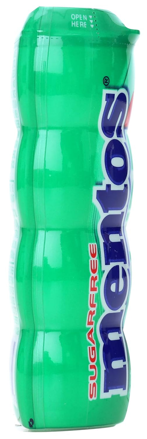 Mentos Pure Fresh Sugar-Free Chewing Gum with Xylitol, Spearmint, 15 Piece Bottle