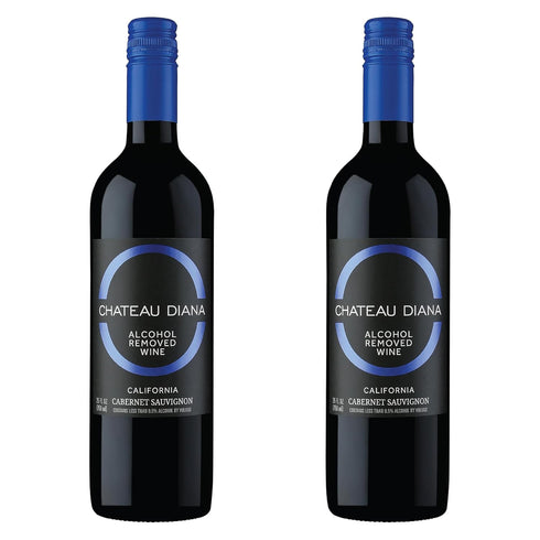 Chateau Diana Zero Alcohol Removed California Cabernet Sauvignon (2x 750 ml.)
